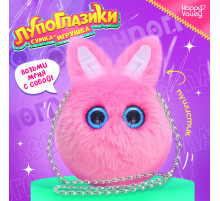 Мягкая игрушка-сумка Happy Valley «Лупоглазики. Зайка», 15 см