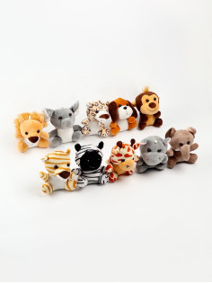 Мягкая игрушка Milo toys «Сафари», МИКС, 10×8×7 см