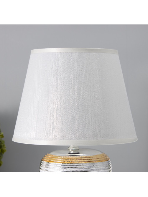 Настольная лампа с абажуром RISALUX «Кэнди», Е14, 40 Вт, 22.5×22.5×34.5 см