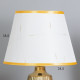 Лампа настольная «Кармен» 1×40 Вт Е14 черный/золото 24×24×40 см