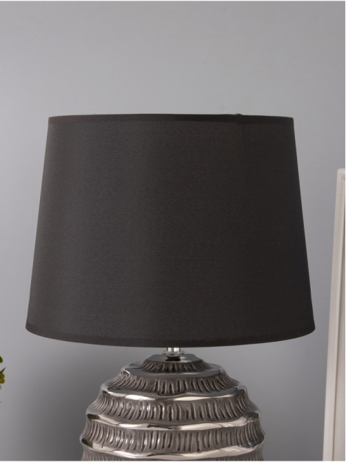 Настольная лампа RISALUX «Бетти», Е14, 1×15 Вт, 25×25×36 см, серебристая