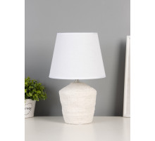 Лампа настольная RISALUX «Песочные замки», 1×40 Вт, Е14, 21×21×32 см, белый