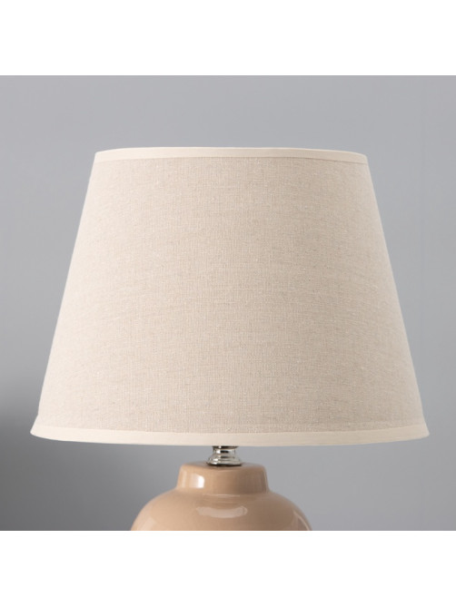 Настольная лампа с абажуром RISALUX «Августа», Е14, 40 Вт, 22.5×22.5×36 см