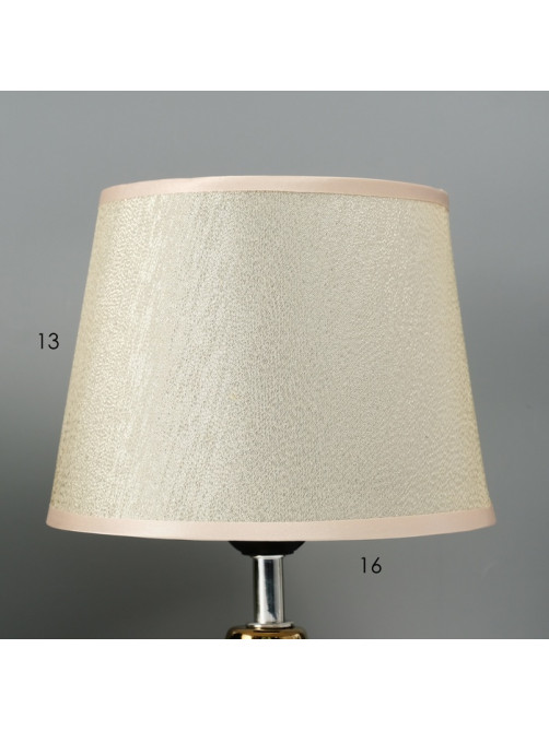 Настольная лампа с абажуром RISALUX «Блеск», 1×40 Вт, Е27, 17×17×24 см