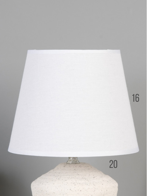 Лампа настольная RISALUX «Песочные замки», 1×40 Вт, Е14, 21×21×32 см, белый