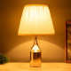 Лампа настольная «Жаннет» 1×40 Вт Е27+LED подсветка золото 24×24×41.5 см