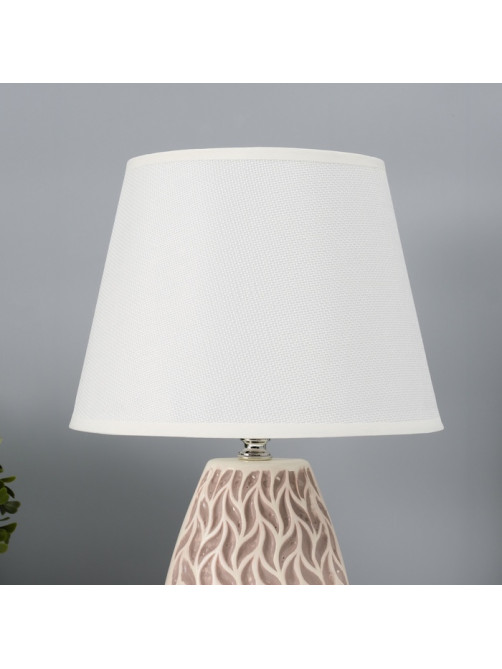 Настольная лампа с абажуром RISALUX «Риволи», Е14, 40 Вт, 22×22×34.8 см