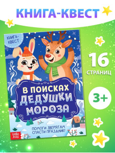 Книга - квест «В поисках Дедушки Мороза», 16 стр.