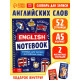 Словарь для записи английских слов English notebook, 52 страницы.