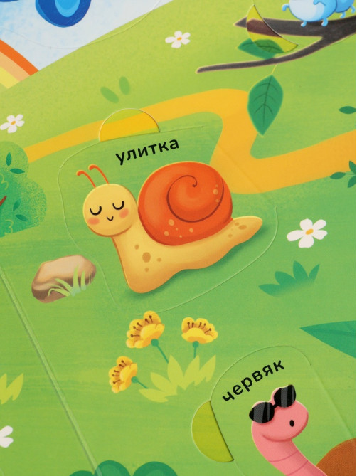 Книга с окошками «Мир вокруг меня!», 100 окошек