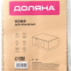 Кофр для хранения вещей Доляна Points, ПВХ окно, 80×45×15 см, бежевый