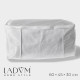 Кофр для хранения вещей LaDо́m, 60×45×30 см, белый