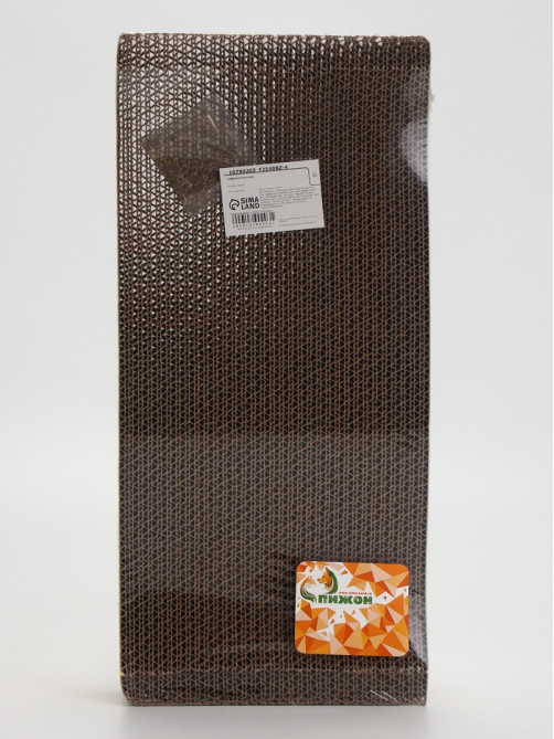 Когтеточка-лежанка «Пижон. ГТО», 42.5×20×5.5 см, с кошачьей мятой, гофрокартон
