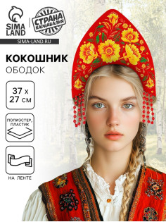 Ободок кокошник «Красна девица»