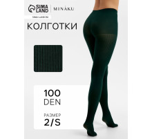 Женские колготки MINAKU 100 ден, хаки, размер 2/S
