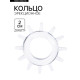 Эрекционное кольцо с усиками, d=2 см, силикон, прозрачный