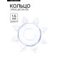 Эрекционное кольцо с усиками, d=1.5 см, силикон, прозрачный