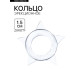Эрекционное кольцо с усиками, d=1.5 см, силикон, прозрачный
