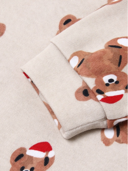 Комбинезон детский с шапочкой «Крошка Я. Новогодние медвежата», рост 86-92 см