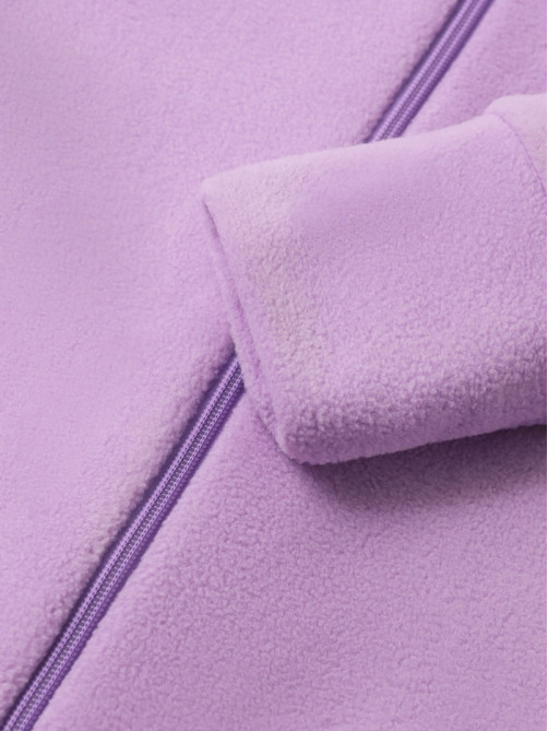 Комбинезон флисовый для девочки MINAKU: Fleece Soft, сиреневый, рост 104-110 см