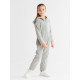 Комбинезон флисовый детский MINAKU: Fleece Soft, серый, рост 92-98 см