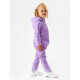 Комбинезон флисовый для девочки MINAKU: Fleece Soft, сиреневый, рост 98-104 см