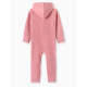 Комбинезон флисовый для девочки MINAKU: Fleece Soft, розовый, рост 92-98 см