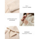 Комбинезон флисовый для девочки MINAKU: Fleece Soft, бежевый, рост 122-128 см