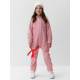 Комбинезон флисовый для девочки MINAKU: Fleece Soft, розовый, рост 92-98 см