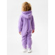 Комбинезон флисовый для девочки MINAKU: Fleece Soft, сиреневый, рост 104-110 см