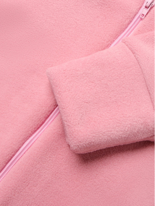 Комбинезон флисовый для девочки MINAKU: Fleece Soft, розовый, рост 116-122 см
