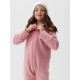 Комбинезон флисовый для девочки MINAKU: Fleece Soft, розовый, рост 110-116 см