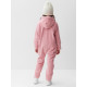 Комбинезон флисовый для девочки MINAKU: Fleece Soft, розовый, рост 98-104 см