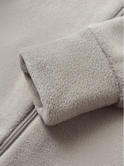 Комбинезон флисовый детский MINAKU: Fleece Soft, серый, рост 122-128 см
