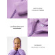 Комбинезон флисовый для девочки MINAKU: Fleece Soft, сиреневый, рост 104-110 см