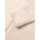 Комбинезон флисовый для девочки MINAKU: Fleece Soft, бежевый, рост 104-110 см