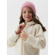 Комбинезон флисовый для девочки MINAKU: Fleece Soft, бежевый, рост 98-104 см