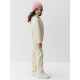 Комбинезон флисовый для девочки MINAKU: Fleece Soft, бежевый, рост 104-110 см