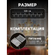 Гирлянда «Нить-грозди» 120 см, прозрачная нить, «Снежинки», 30 LED, 4.5В, от батареек AAх3, свечение тёплое белое