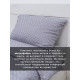 Постельное бельё евро LoveLife Tufting Квадрат, микрофайбер