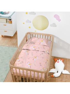 Постельное бельё ясельное «Крошка Я» Baby unicorn, бязь