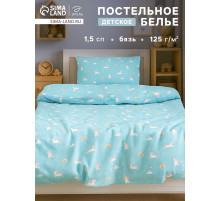 Постельное бельё 1.5-спальное «Этель» Unicorn, бязь