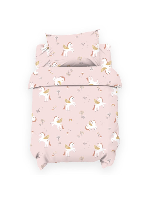 Постельное бельё ясельное «Крошка Я» Baby unicorn, бязь