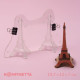 Молд для заливки шоколада 3D KONFINETTA «Эйфелева башня», пластик, 19.7×12×7 см, прозрачный