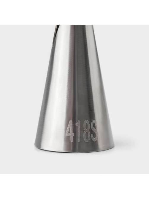 Насадка кондитерская KONFINETTA, d=1.8 см, № 418S, нержавеющая сталь