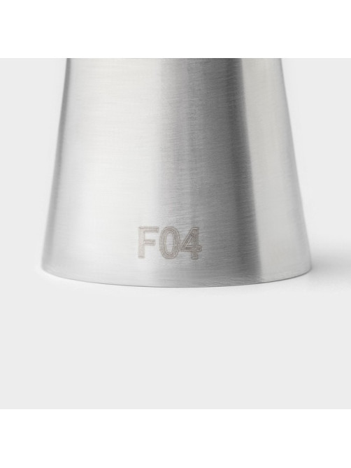 Насадка кондитерская KONFINETTA, d=3.6 см, № F04, нержавеющая сталь