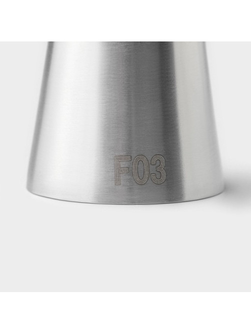 Насадка кондитерская KONFINETTA, d=3.6 см, № F03, нержавеющая сталь