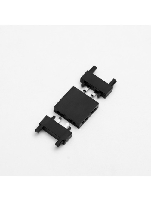 Коннектор ультратонкий i-образный Ultra, чёрный, 4.6×2.6×0.6 см