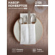 Набор конвертов для приборов «Этель» Home collection, 22×10 см - 4 шт.,100% лён, белый