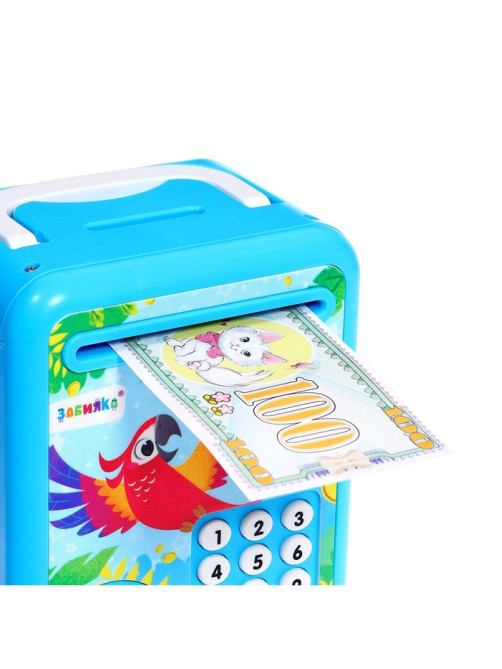 Музыкальная игрушка ZABIAKA «Супер сейф», голубой